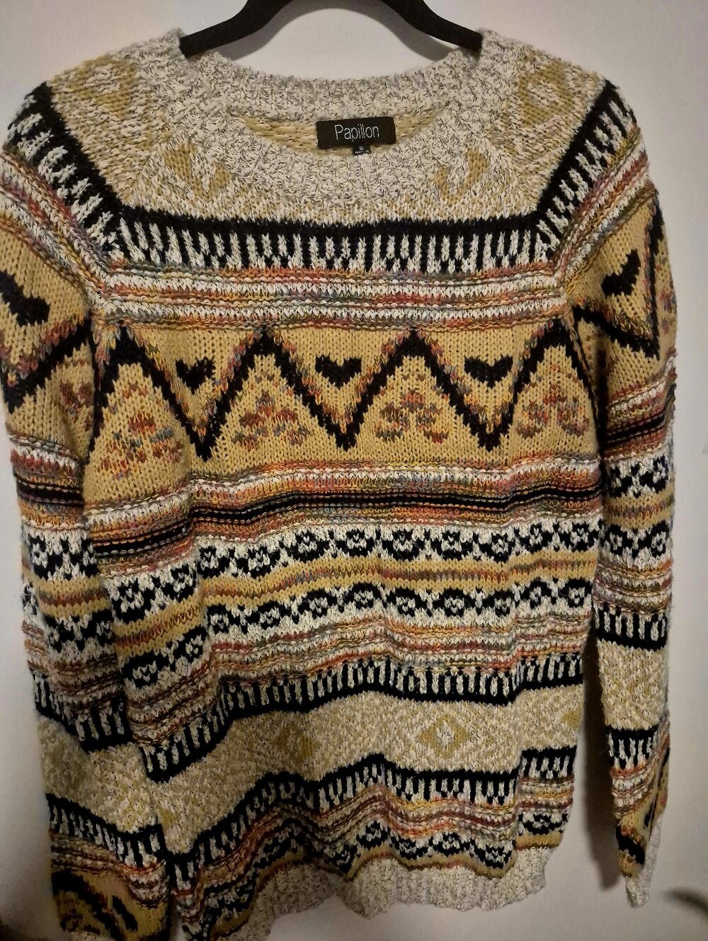 Papillon Blanc Women's Fair Isle